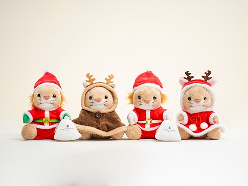 Holiday Lion Dolls