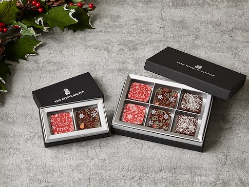 ホームメイドチョコレート「クリスマス チョコレート プラリネ」