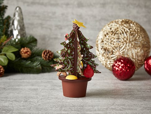 クリスマスツリー チョコレートフィギュア